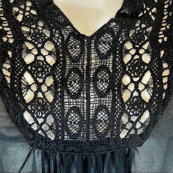 Mariarerio Sheer Ruffle Night Gown - Picture 4 of 11